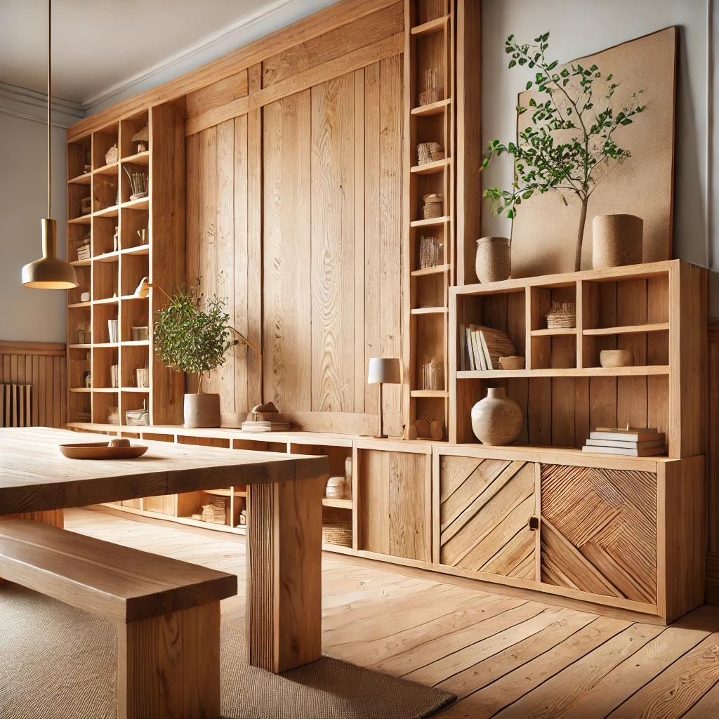 meubles en bois massif
